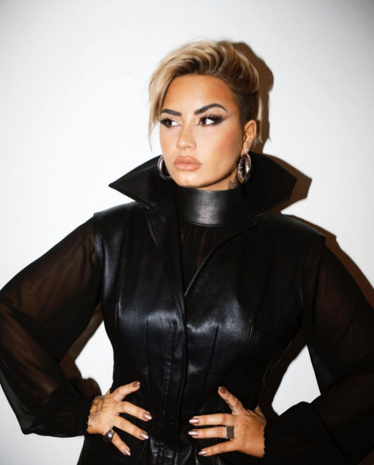 Demi Lovato Shows Off Her Most Daring 'Do Yet: See the Half-Buzzed Blonde Haircut