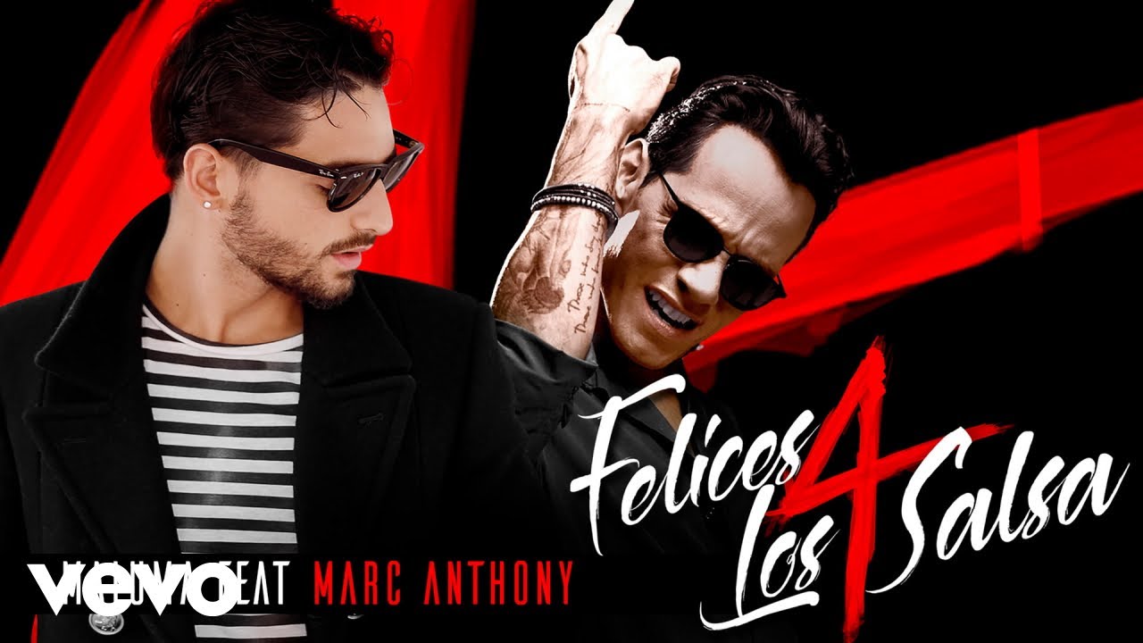 Maluma - Felices los 4 (Salsa Version)[Audio] ft. Marc Anthony