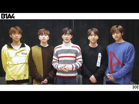 2018 B1A4가 전하는 새해 인사 메세지