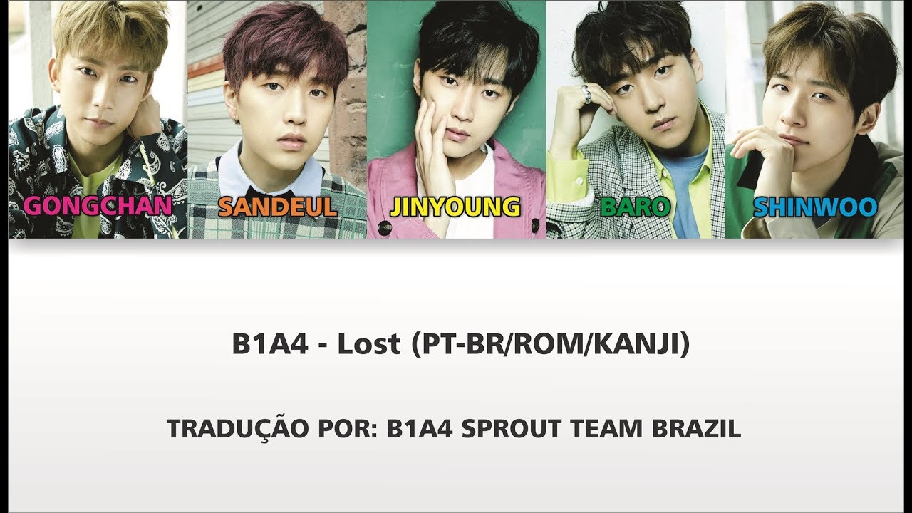 B1A4 - Lost/ Perdido (color coded PT-BR/ROM/KANJI)