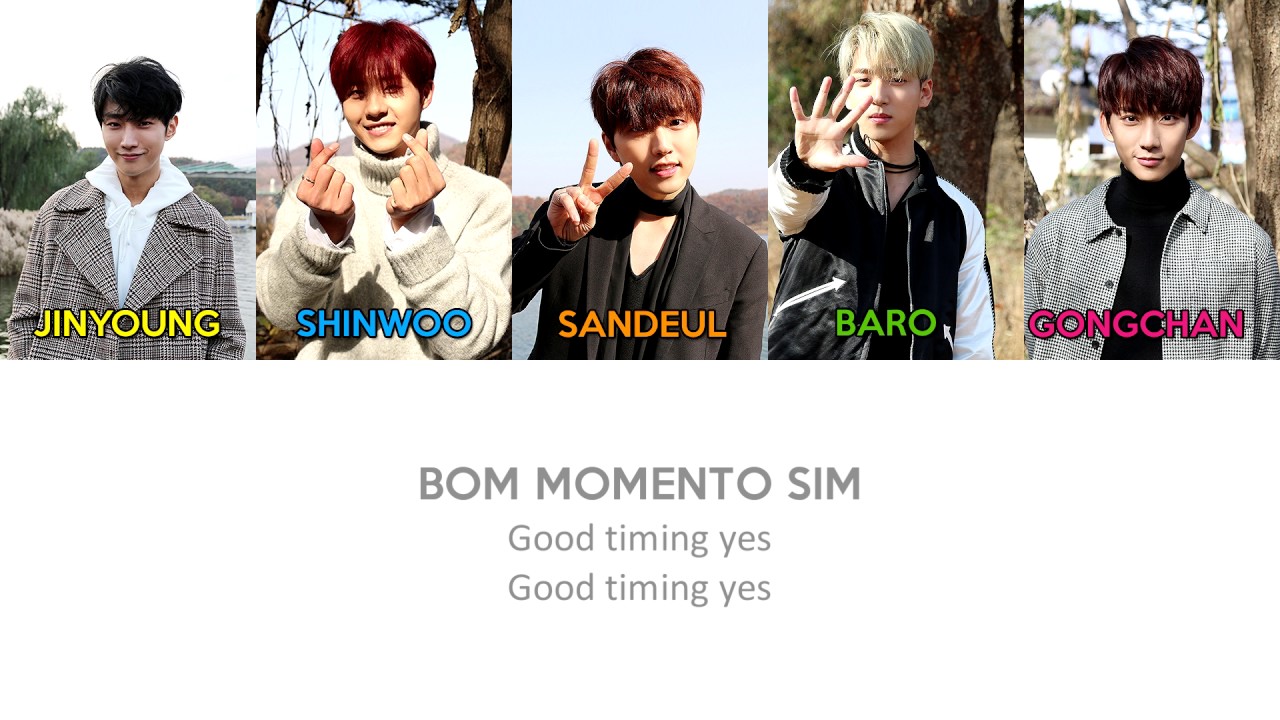 B1A4 - Good Timing (color coded PT-BR/ROM/HAN)