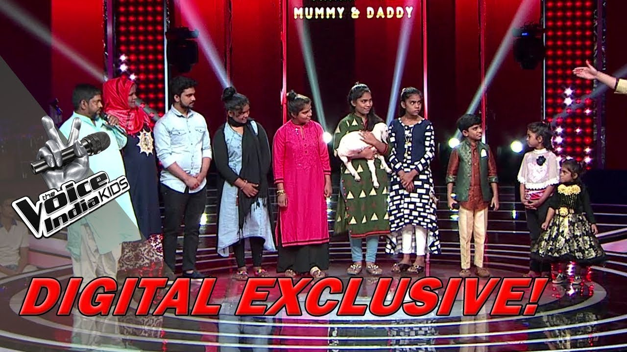 Fazil's Family Surprises Him On Stage | Moment | The Voice India Kids - Season 2