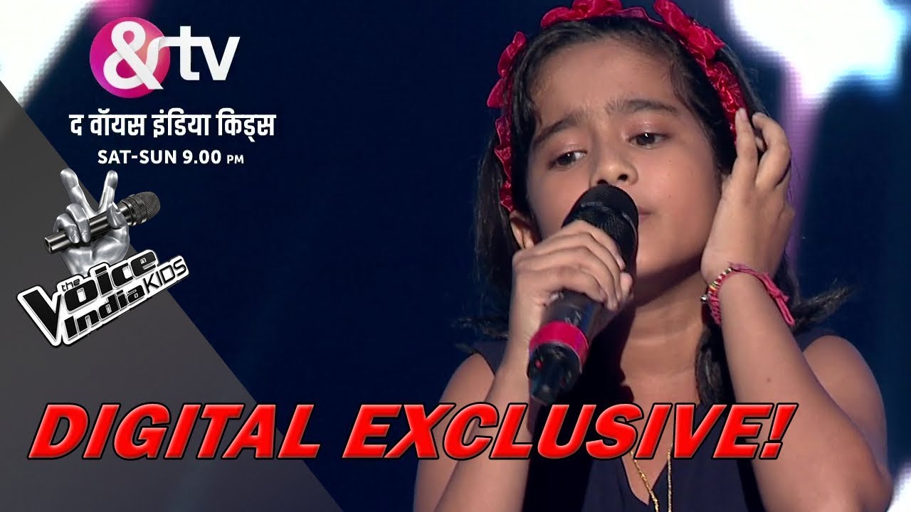 Krishnakshree Das Performs On  Aao Huzoor Tumko |Sneak Peek | The Voice India Kids - Season 2