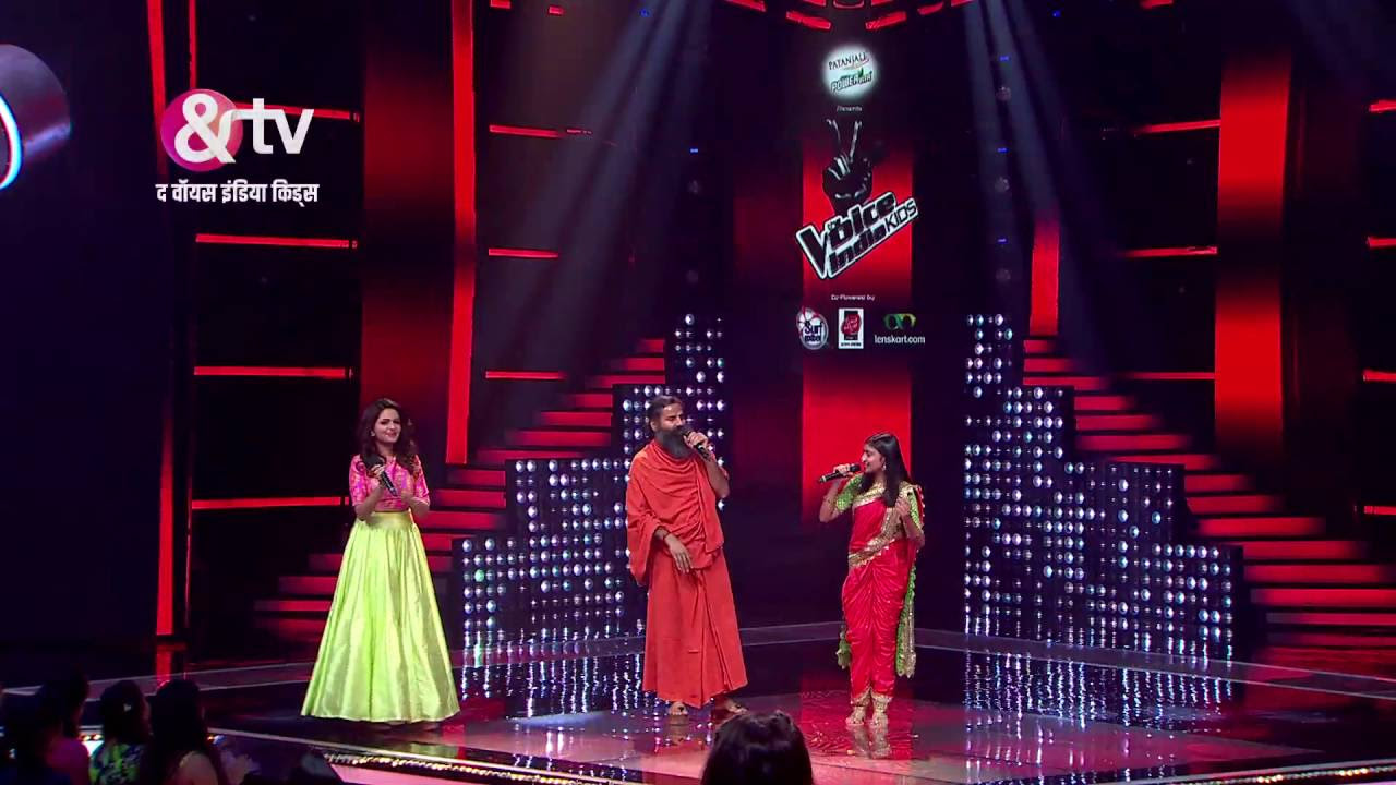 Baba Ramdev Singing A Song On The Voice India Kids | The Liveshows | Moment | Sat-Sun 9 PM