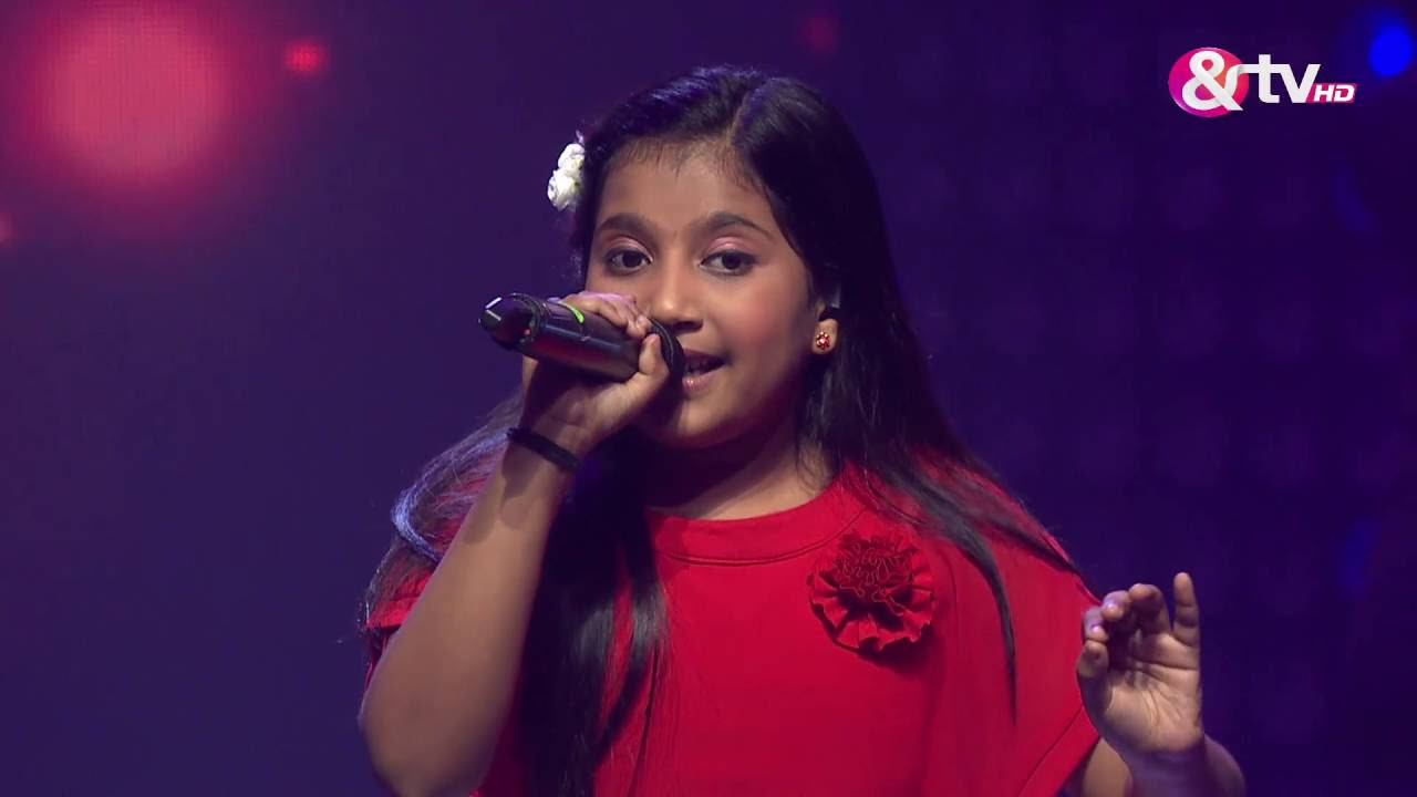 Shreya Basu - Tere Bina Jiya Jaaye Na - Liveshows - Episode 20 - The Voice India Kids