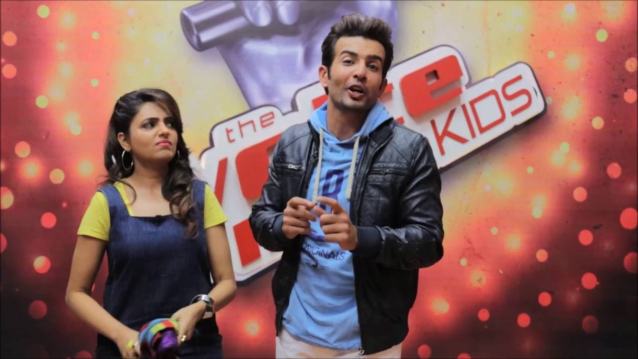 Jay Bhanushali from behind the scenes of The Voice India Kids