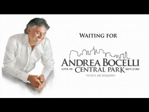 Waiting for Andrea Bocelli Live in Central Park