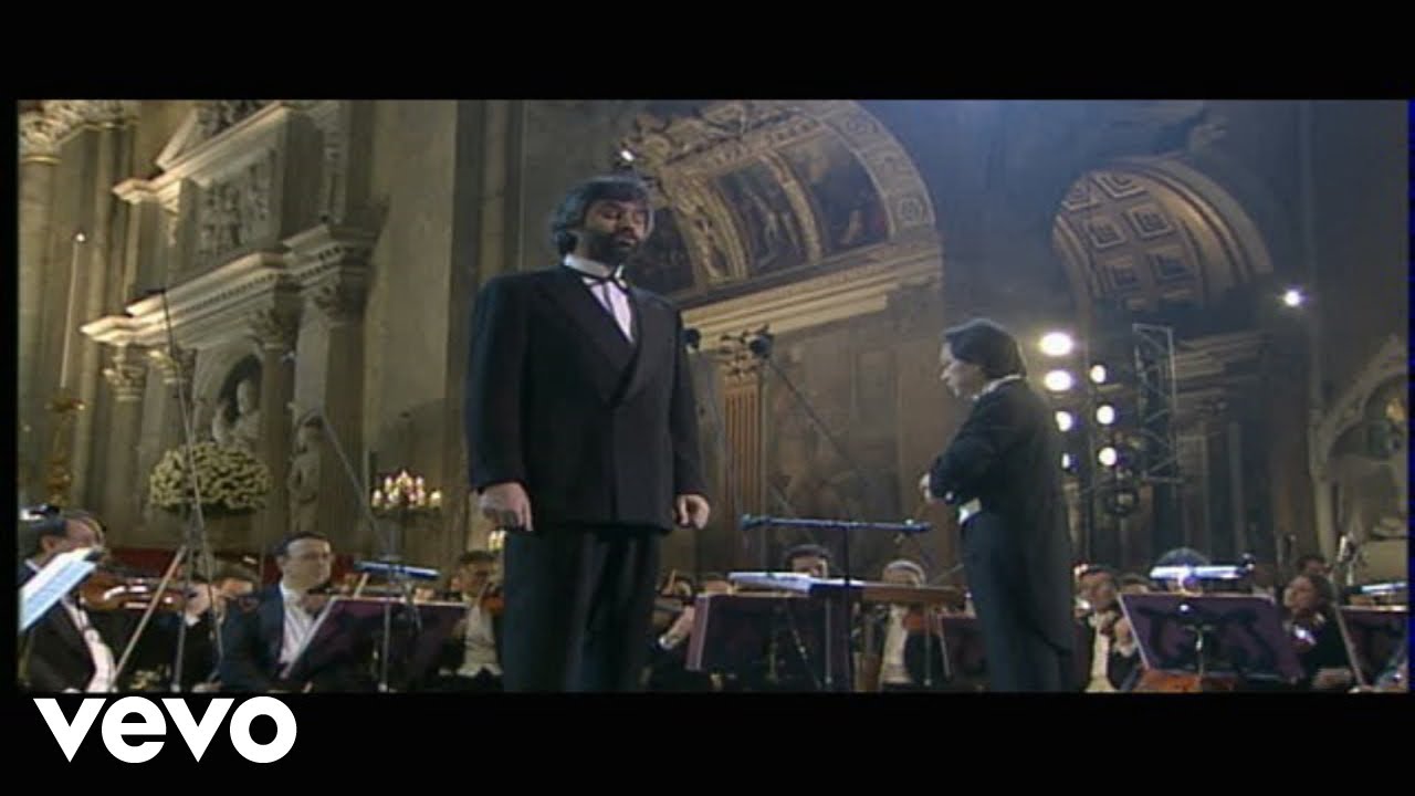 Andrea Bocelli - Ingemisco - Live From Basilica Di Santa Maria Sopra Minerva, Italy / 1999
