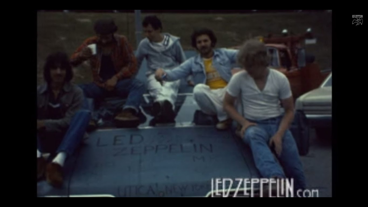 Led Zeppelin - Landover - RARE 8mm Film (1977)