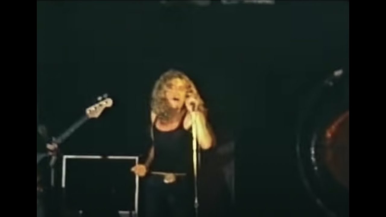 Led Zeppelin- RARE FOOTAGE - Live in Houston 1971