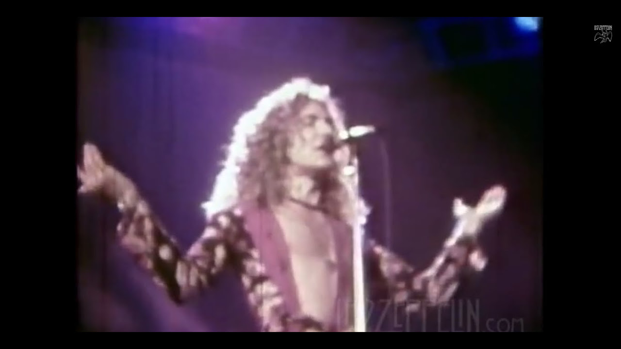 Led Zeppelin - Kashmir - RARE FILM - L.A. 3/25/75