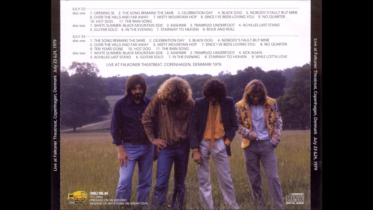 Led Zeppelin: Copenhagen 1979
