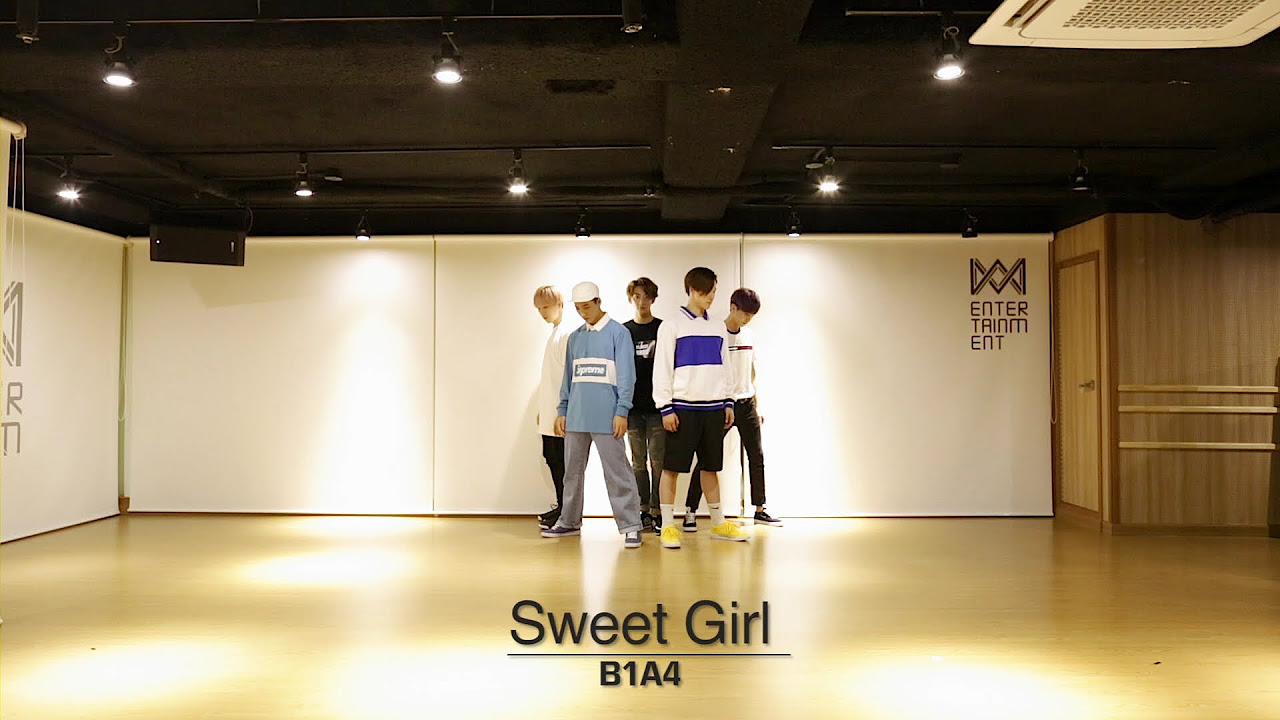 B1A4 - Sweet girl 안무영상 (Dance Practice Video)