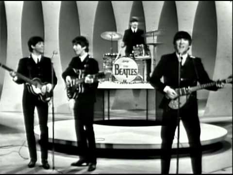 The Beatles on the Ed Sullivan show