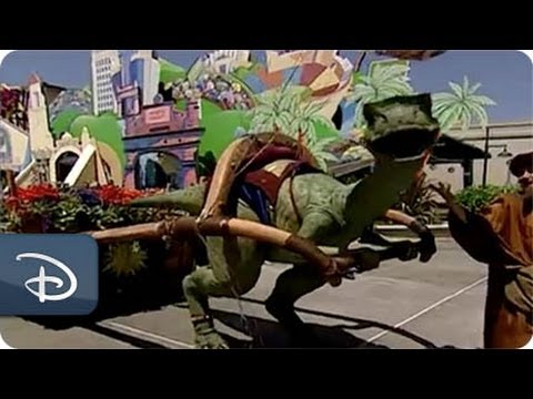 Disney History: Lucky the Dinosaur Walks on the Scene | Disneyland Resort