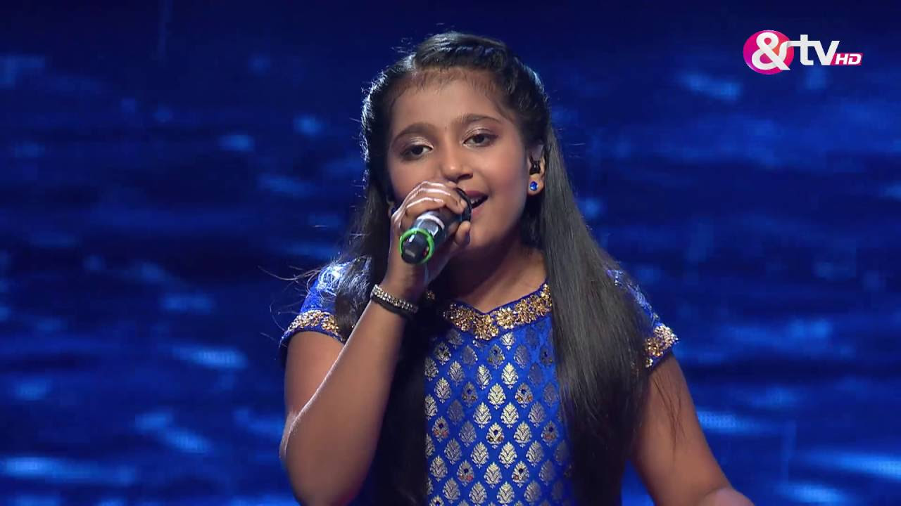 Shreya Basu -  Barso Re  -  Liveshows - Episode 27 - The Voice India Kids