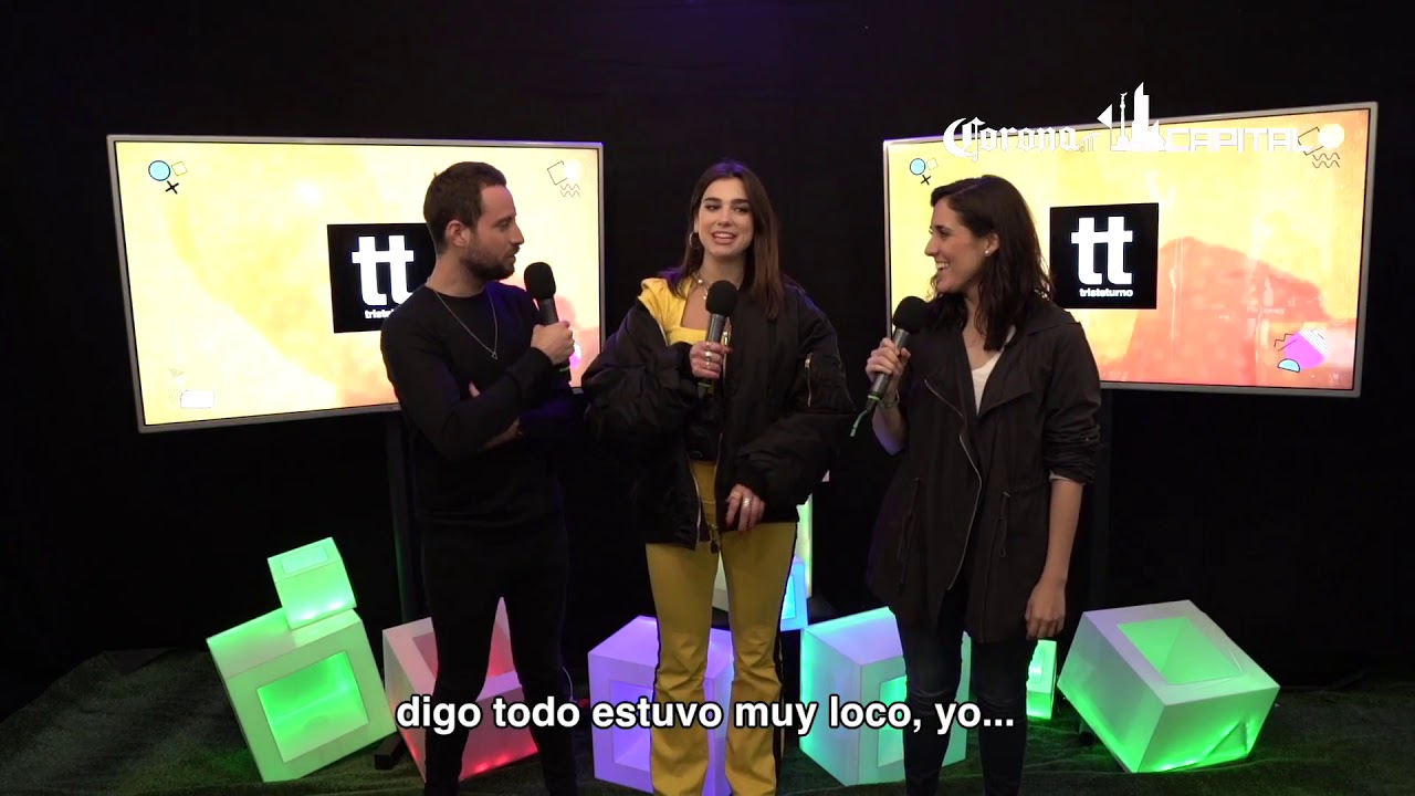 Dua Lipa Talks about going to Mexico for the first time & Artists she wants to collaborate with