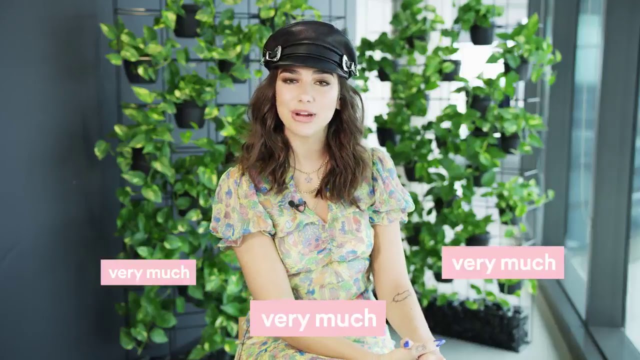 Dua Lipa talks About Her Favourite Songs with Spotify