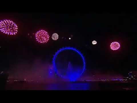 Dua Lipa's "Be The One" played at New Year Celebration 2018