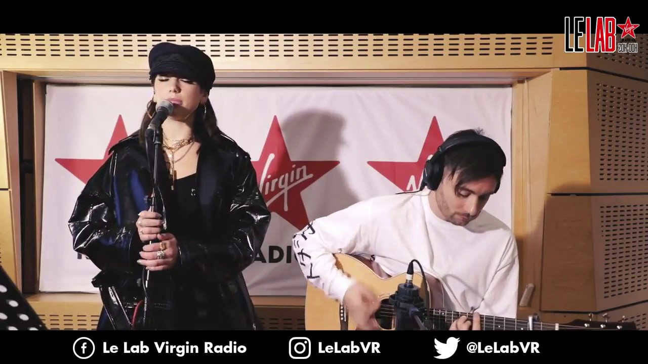 Dua Lipa Performs "New Rules" Acoustic at Virgin Radio Lebanon