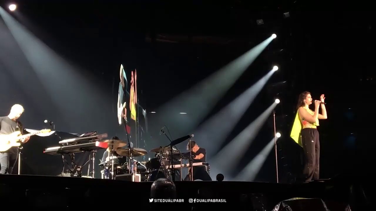 Dua Lipa Performs "IDGAF" at The Self Titled Tour Day 17 (Brasil)