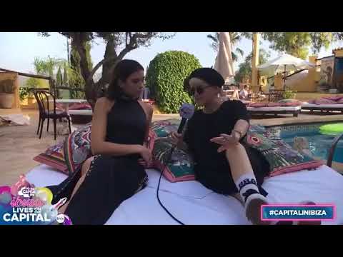 Dua Lipa Interview at Capital FM in Ibiza