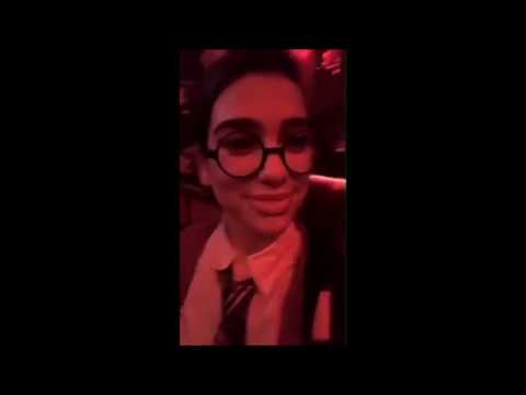 Dua Lipa As Harry Potter at Halloween Party Aftershow