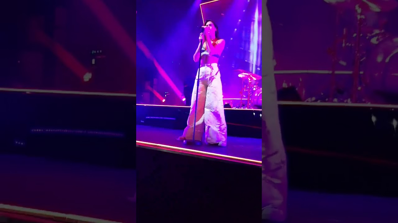 Dua Lipa says Love Hurts Sometimes While Performing "No Goodbyes" at The Self Titled Tour Day 6