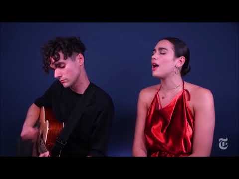 Dua Lipa Performs "Lost In Your Light" Acoustic at The New York Times