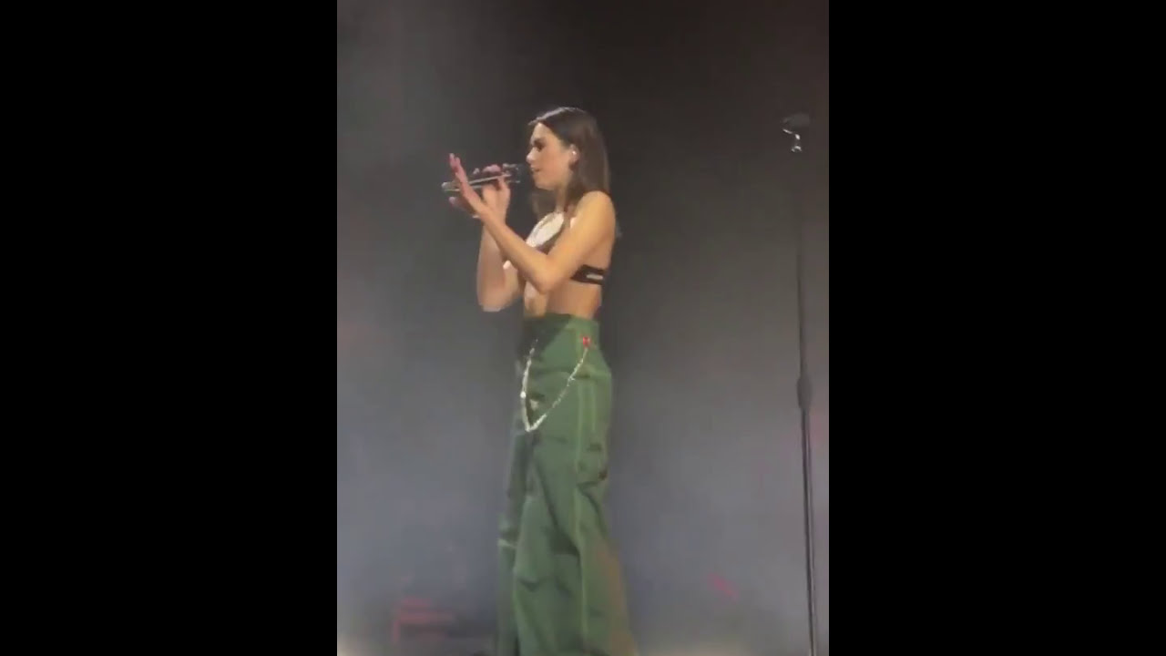Dua Lipa Performs "New Rules" at Her Self Titled Tour Day 1