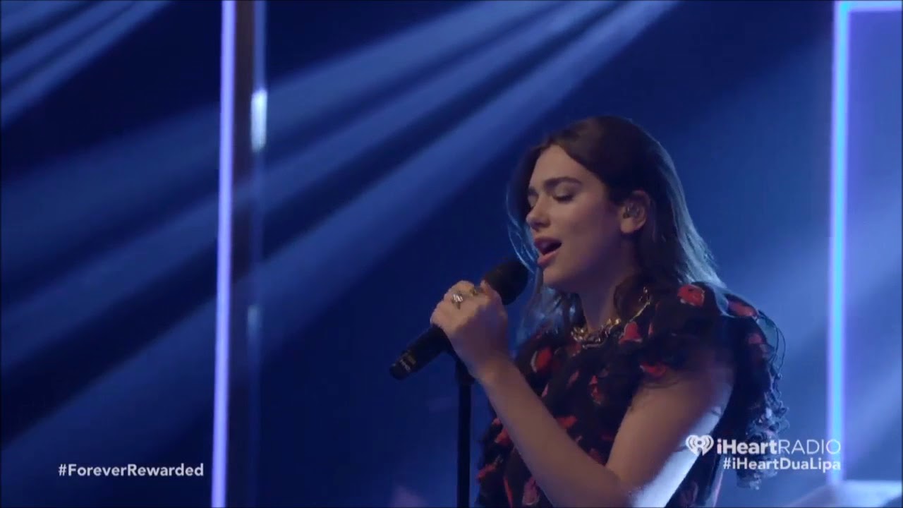 Dua Lipa Performs "Lost In Your Light" at iHeart Radio Festival 2017