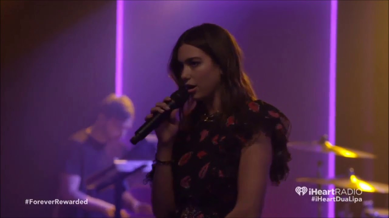 Dua Lipa Performs "Hotter Than Hell" at iHeart Radio Festival 2017