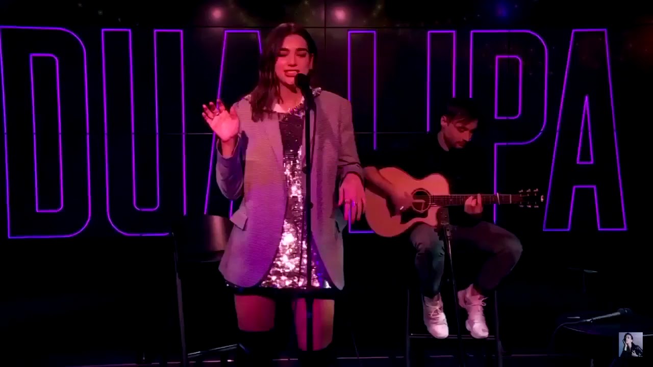 Dua Lipa Performs "New Rules" Acoustic at An Intimate Evening in NYC