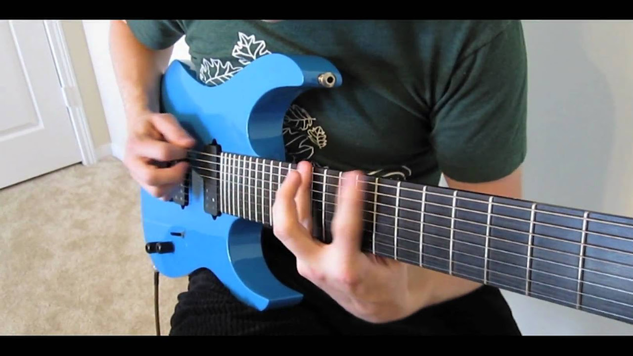 Chris Letchford • "Glacial Planet" (HD) • 8-String • Scale the Summit