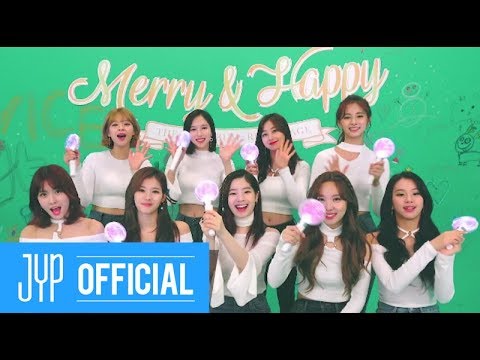 TWICE "Merry & Happy" Cheering Guide from TWICE