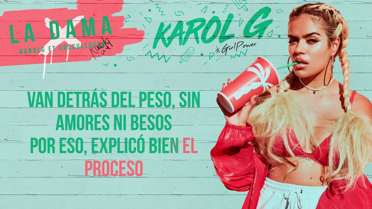 Karol G - La Dama [Karaoke]