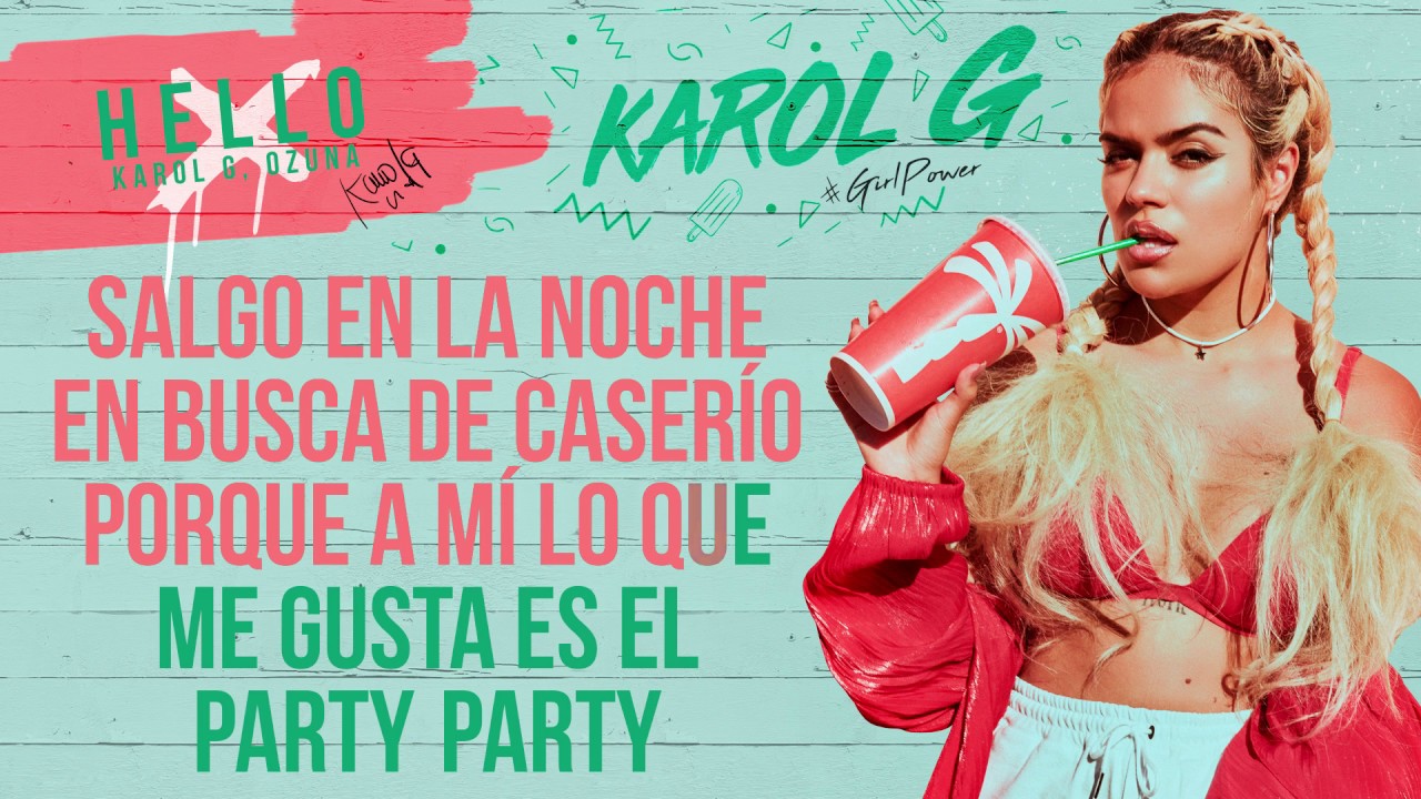 Karol G - Hello [Karaoke]