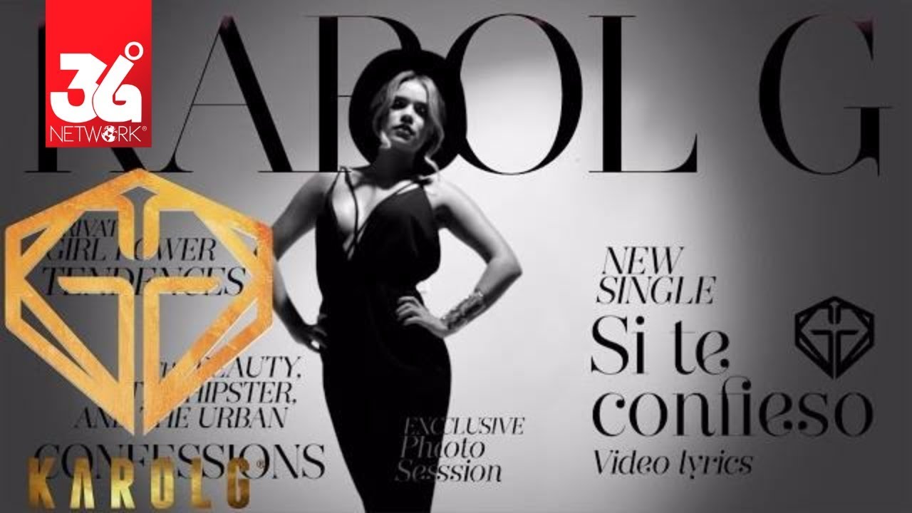 Karol G - Si Te Confieso (Lyric Video)