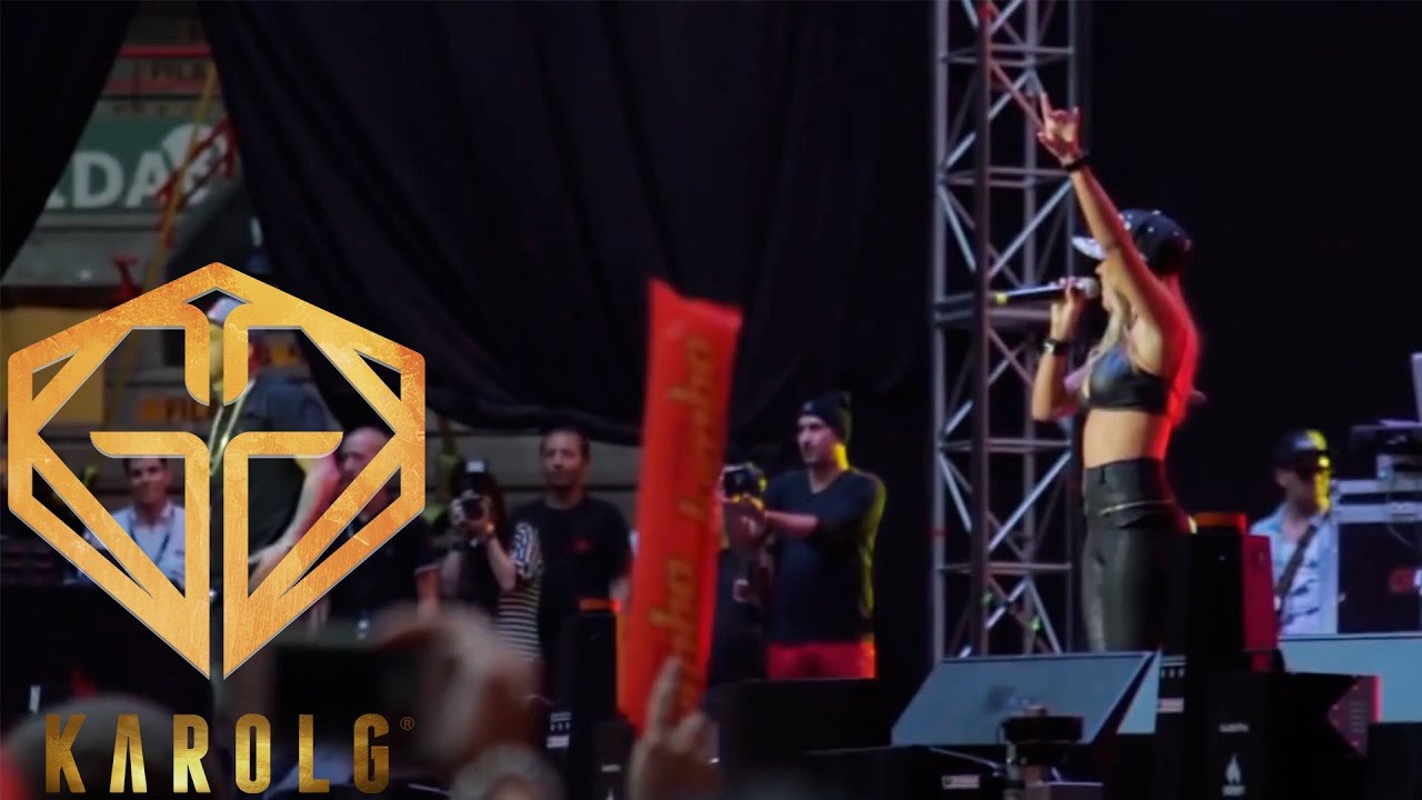 Karol G Ft Nicky Jam - Jumbo Concierto 2014 | Amor de Dos en Vivo