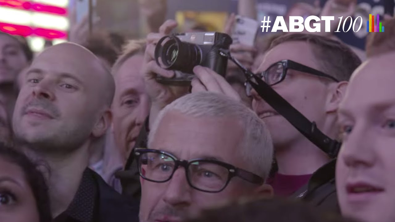 #ABGT100: Above & Beyond 'We're All We Need' Video Premiere in Times Square, New York