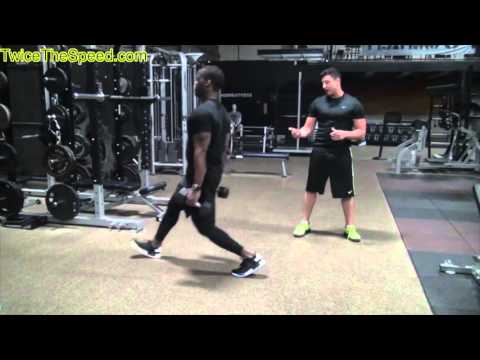 "Speed and Agility Training" - Lunges To Run Faster