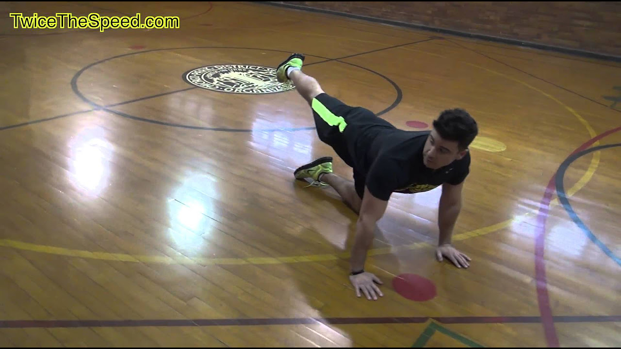 "Speed Training Drills" Using Just Your Bodyweight - "Hip Circuit"