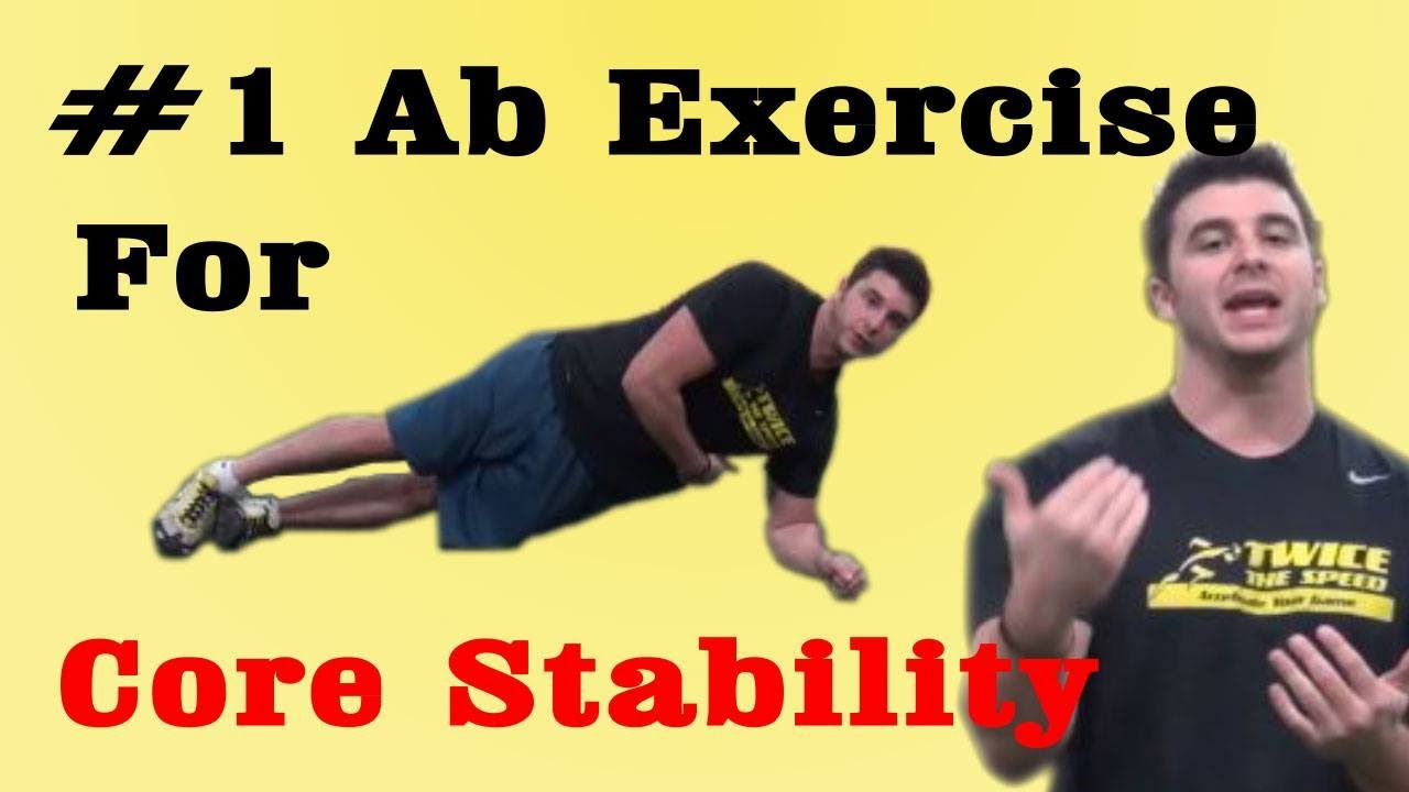 #1 "Ab Exercise" To Improve Core Stability For Athletes - "Side Planks"