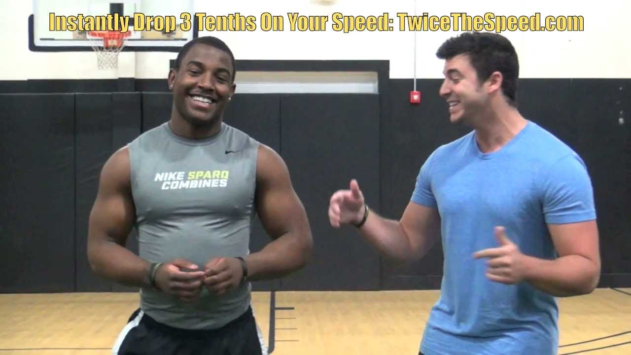 "How To Sprint" Faster - Speed Training Drills For Football Players