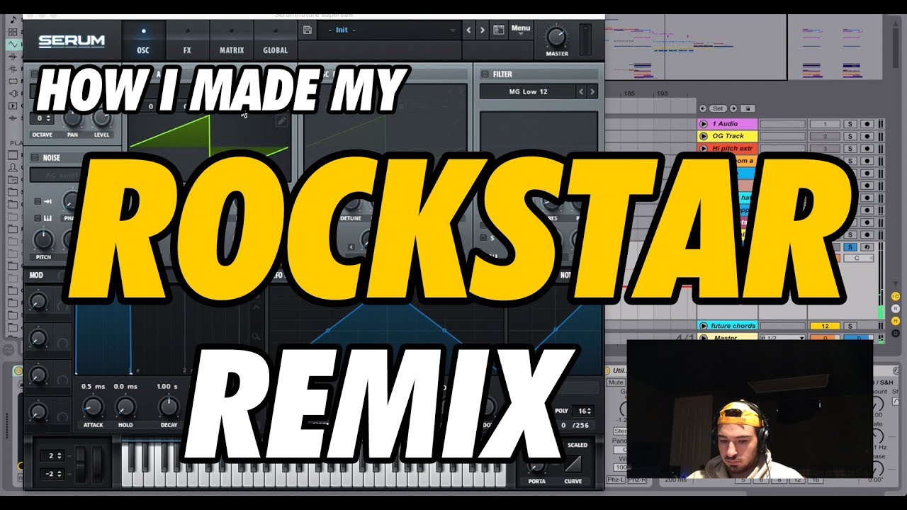 CRANKDAT - How I Made My ROCKSTAR Remix