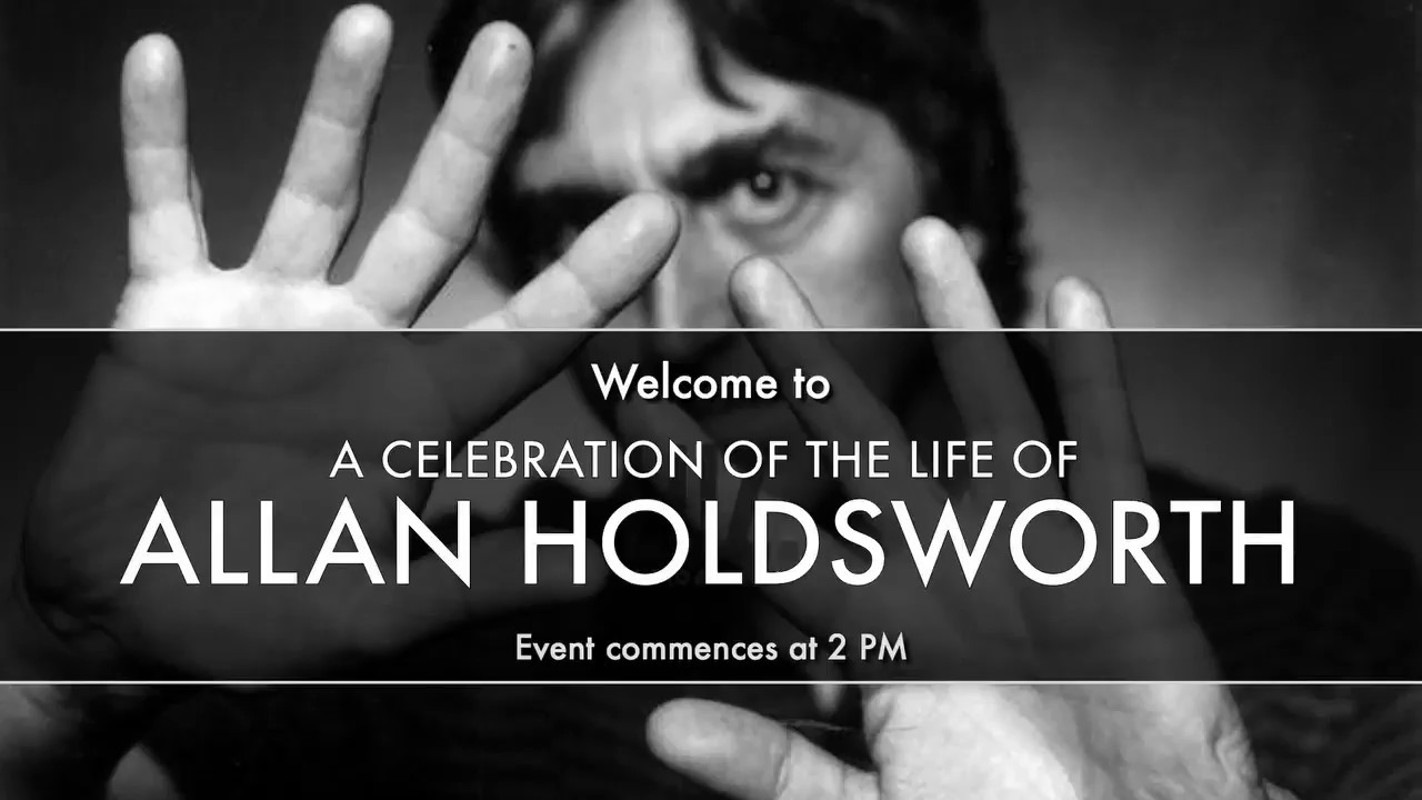 Allan Holdsworth Memorial - Opening Slideshow