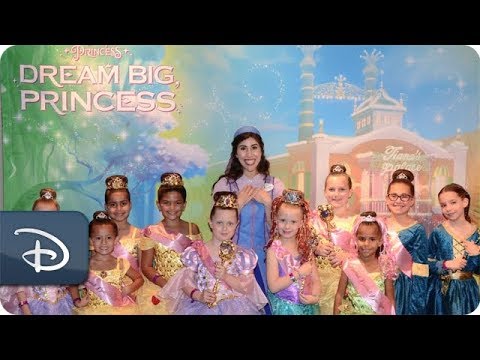 Young Princesses ‘Dream Big’ at Disney Springs