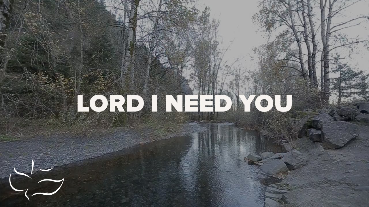 Lord, I Need You | Maranatha! Music (Lyric Video)