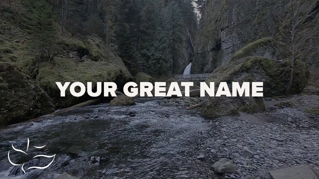 Your Great Name | Maranatha! Music (Lyric Video)