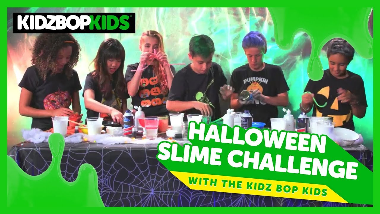 Halloween Slime Challenge with The KIDZ BOP Kids